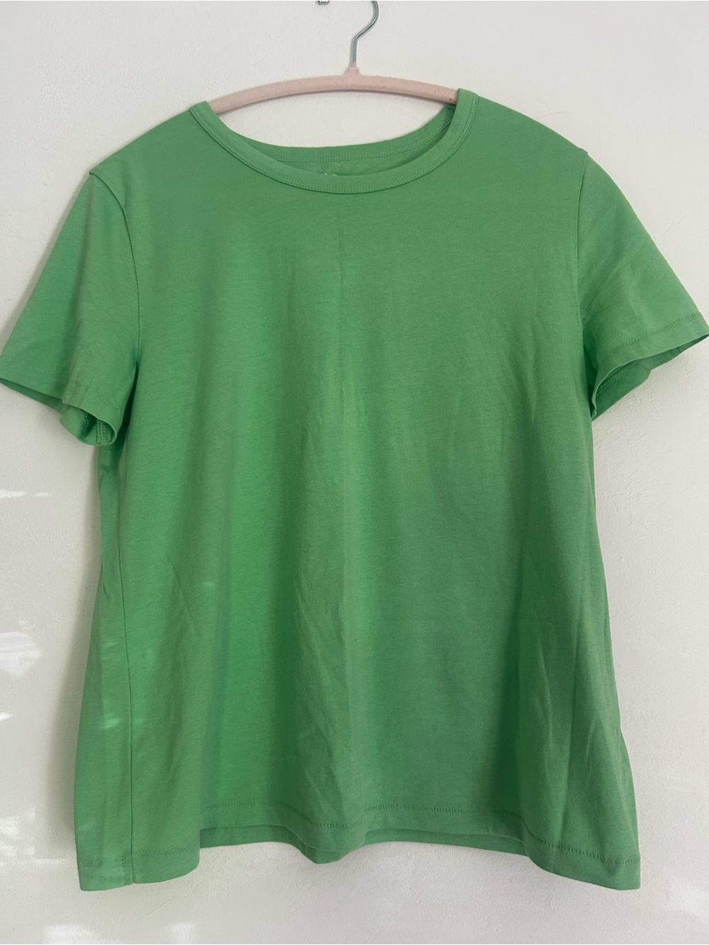 GAP Bright Green Vintage Organic Cotton Short-Sleeve Tee